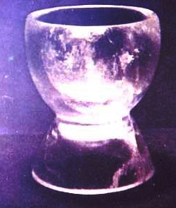 Crystal spinning bowl from Tomb 7