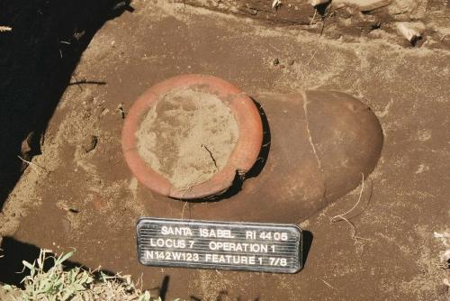 Mound 8 burial urn